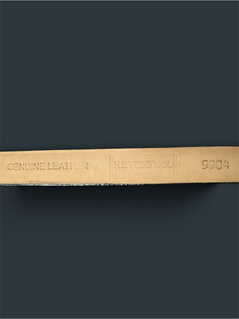 Henri Bendel Calf-Hair Black Belt with Genuine Leather lining. - Picture 3 of 4